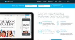 Desktop Screenshot of getresponse.com